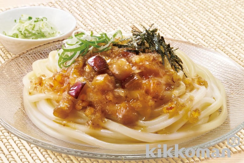 揚げなすおろしぶっかけ(具麺使用)