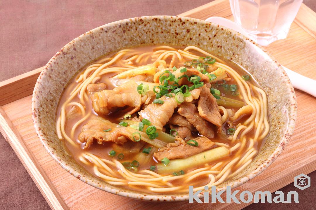 カレーうどん風（大豆麺細麺使用）