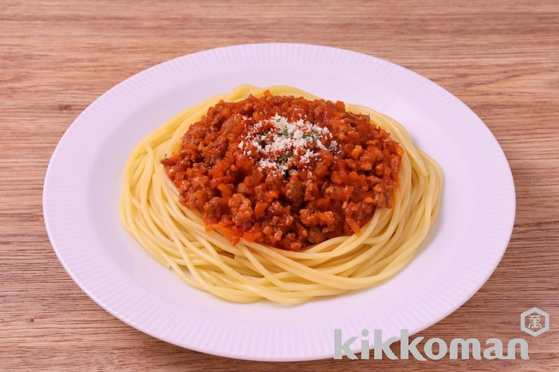 ミートソーススパゲッティ(洋食おまかせ トマトソース使用)