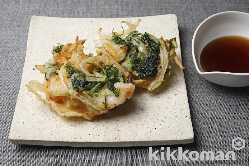 野菜のかき揚げ(基本の和食、おうちの和ごはん)