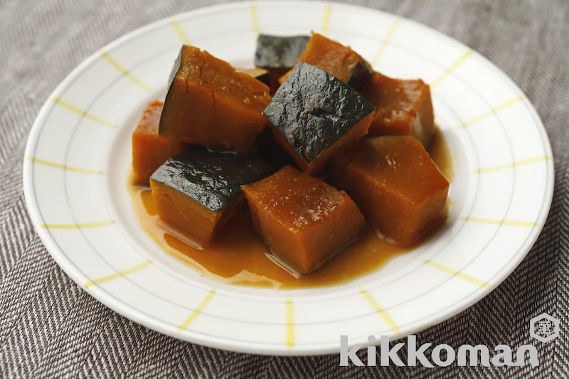 かぼちゃのレンチンバターしょうゆ煮【ビタミンAが摂れるサプリ副菜】