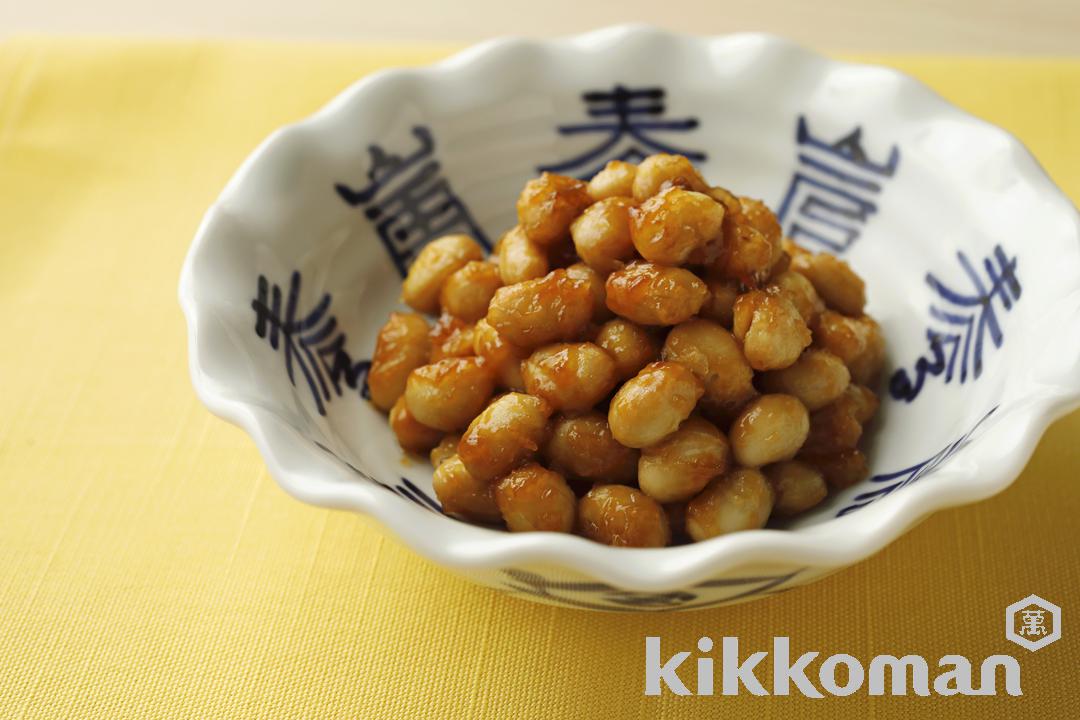 大豆の甘辛炒め【鉄分が摂れるサプリ副菜】