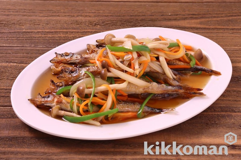 揚げないから簡単!ししゃもの南蛮漬け【本つゆ(めんつゆ)使用】