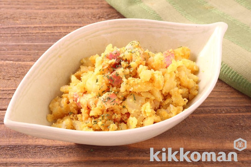 レンジで簡単!ベーコンとじゃがいものうまだしカレージャーマン