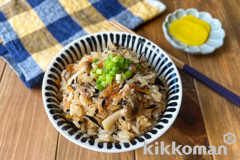 ツナ缶丸ごと使用!うま味たっぷりひじきとツナの炊き込みご飯