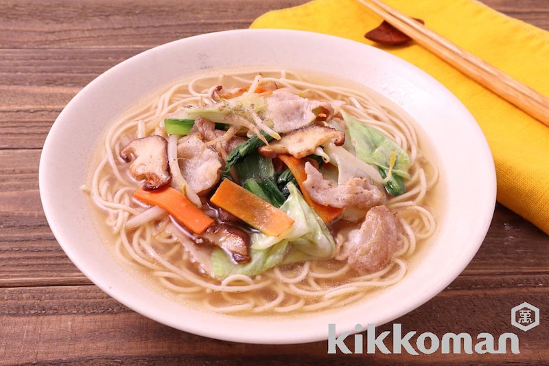 タンメン風(大豆麺細麺使用)