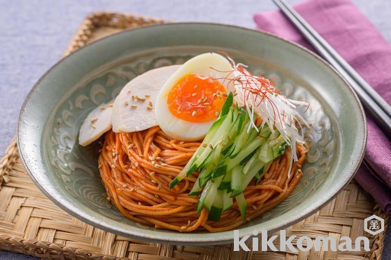 韓国風ピビン麺風(大豆麺細麺使用)