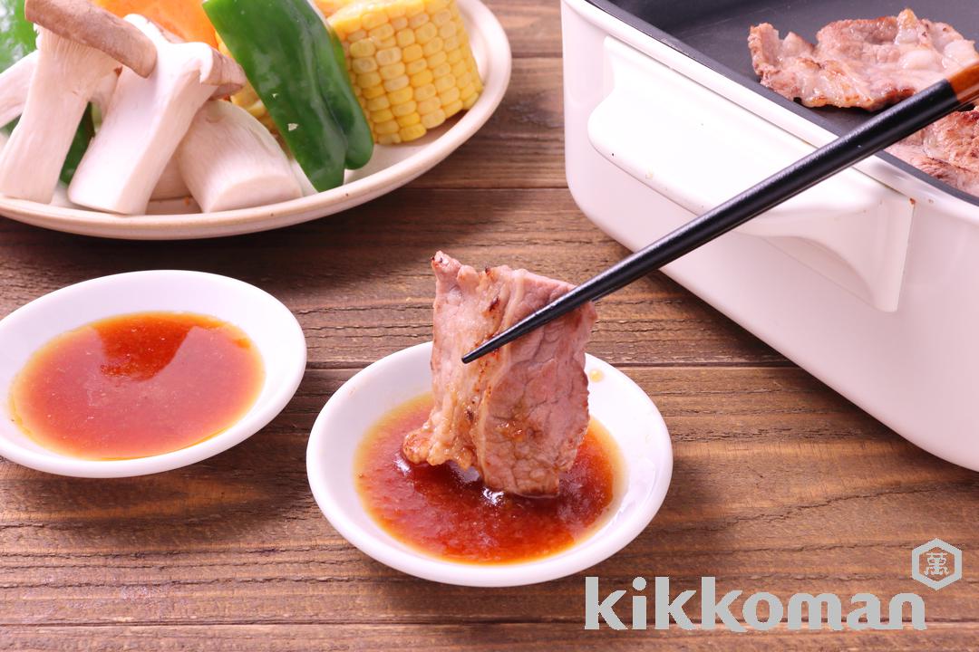 おろしのたれで食べる!焼肉(わが家は焼肉屋さん使用)