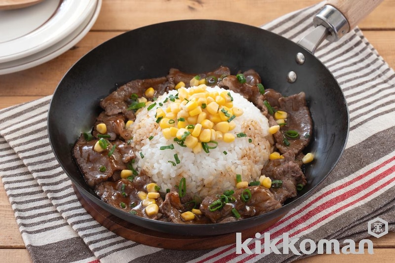 BBQにもおすすめ!ガーリックバタービーフライス(クセになるガーリックバター醤油だれ使用)