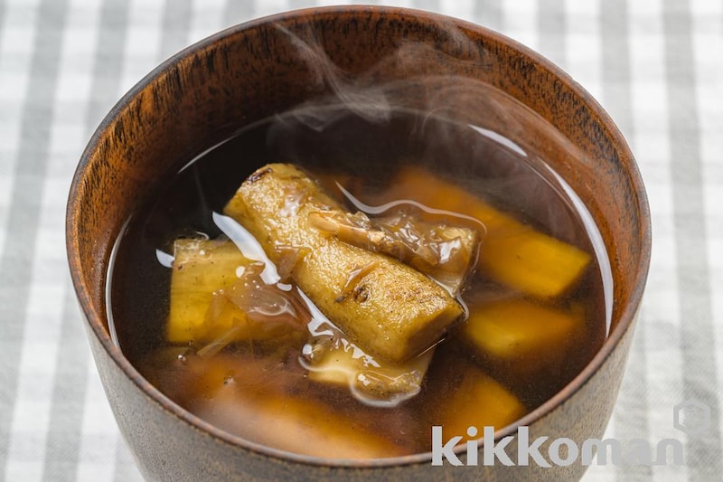 ごぼうのオリーブオイルスープ