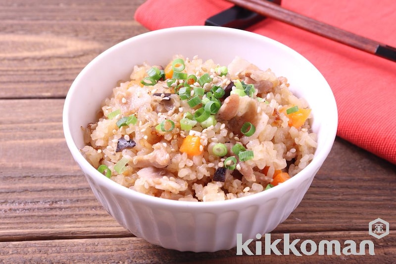 牡蠣香る 炊き込みごはん