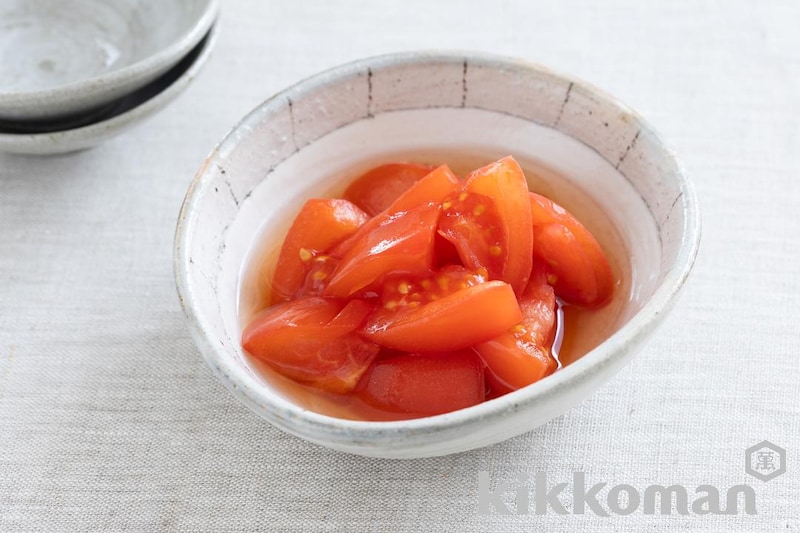 下味冷凍 白だしトマト