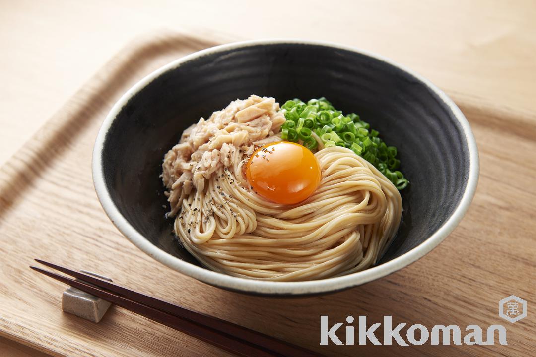 大豆麺で！絶品やみつきツナたま（大豆麺細麺使用）