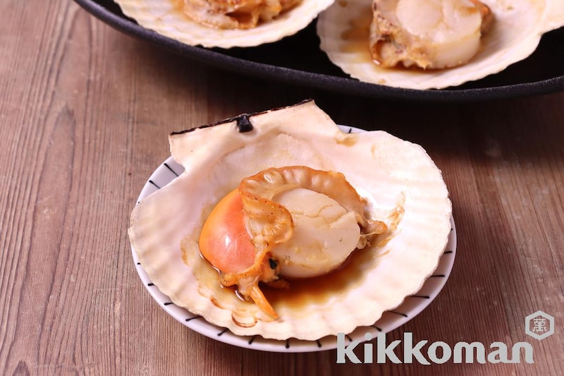 トースターで簡単!帆立の貝焼き