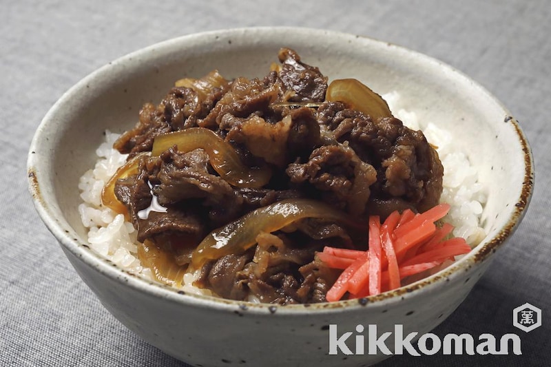 牛丼(基本の和食、おうちの和ごはん)