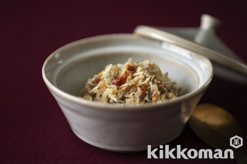 レンジ梅じゃこなめたけ