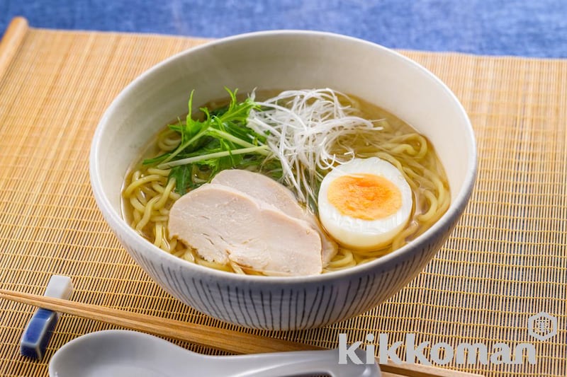白だしで!鶏ねぎ塩ラーメン