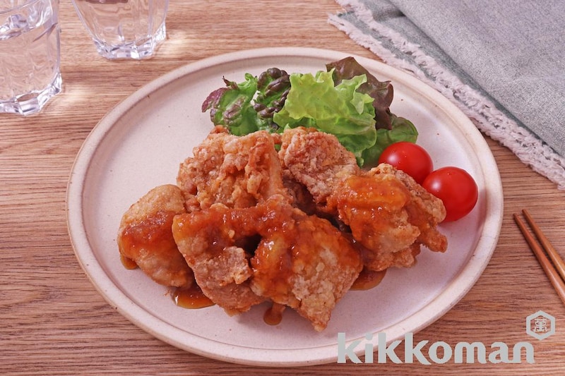 おろしから揚げ(わが家は焼肉屋さん使用)