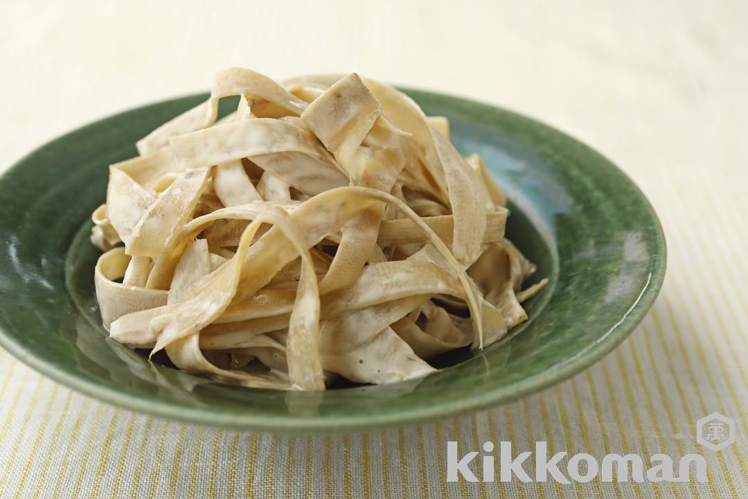 ひらひらごぼうサラダ【食物繊維が摂れるサプリ副菜】