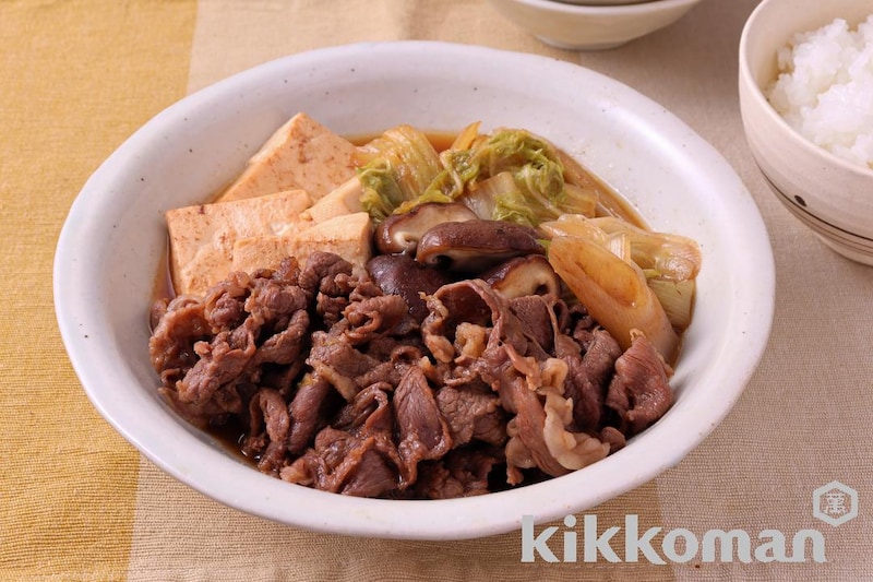 すき煮(すき焼きのたれ使用)