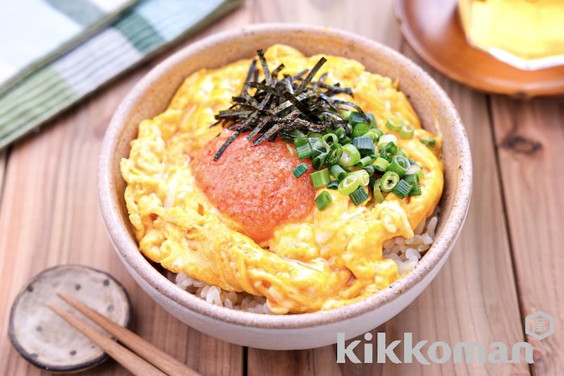 小腹がすいた時におすすめ!明太だしバターたまご飯