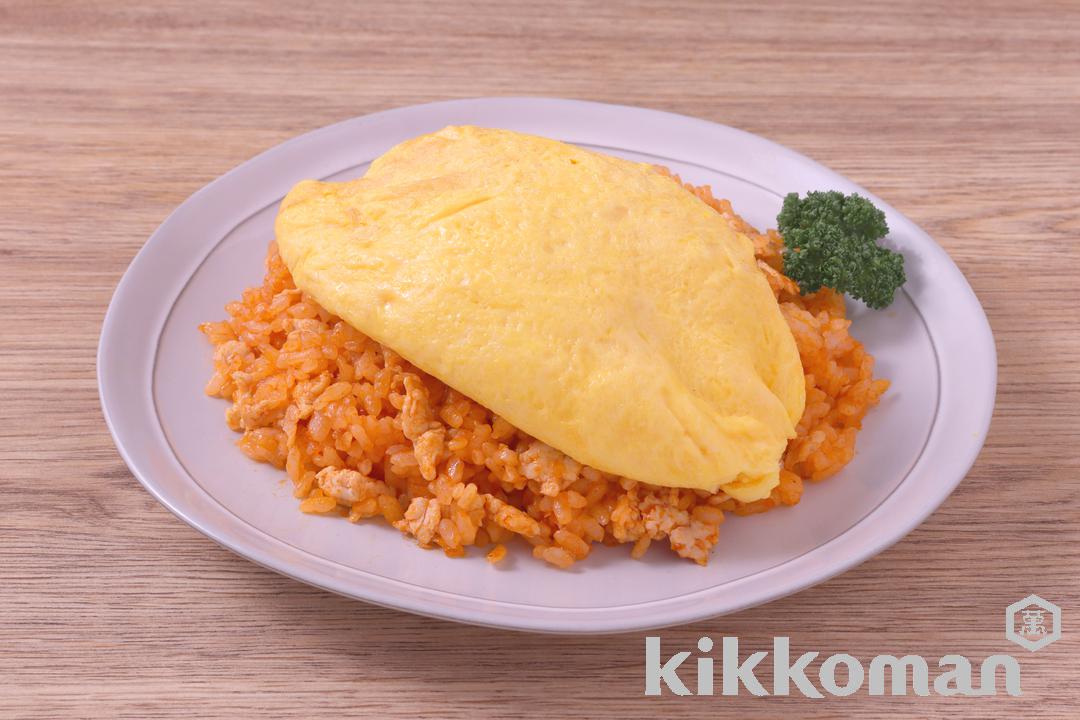 包丁いらずのオムライス(パットマ!トマトおかずソース使用)