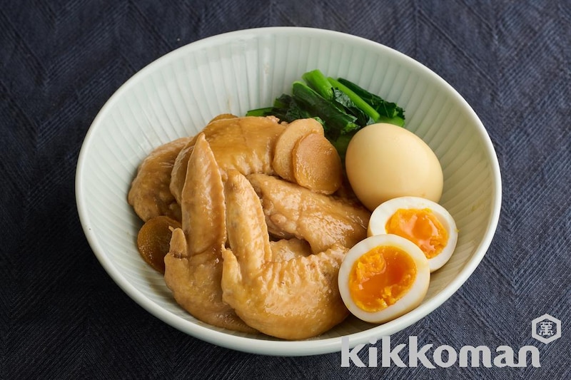 手羽先のしょうが梅酒煮