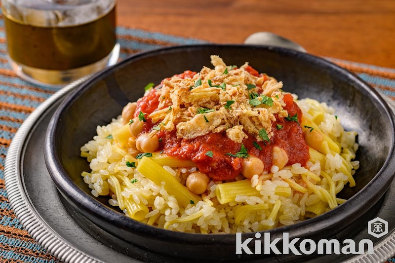 炊飯器で簡単!コシャリ(エジプト風そばめし)