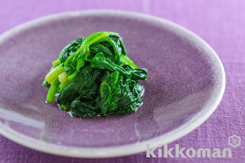 ほうれん草のおひたし(森野熊八さん)