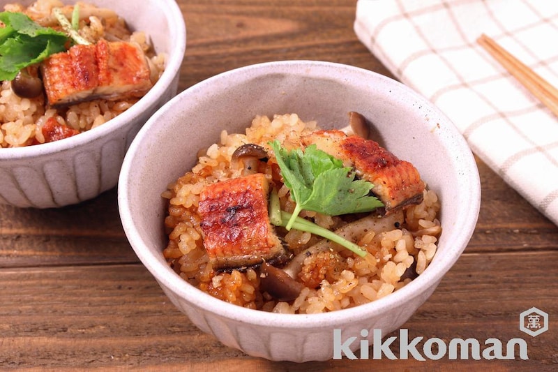 うなぎ炊き込みご飯(基本のおかずつゆ使用)