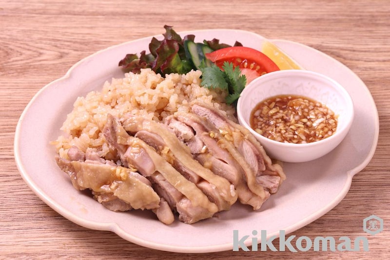 だし贅沢めんみで!カオマンガイ風炊き込みご飯