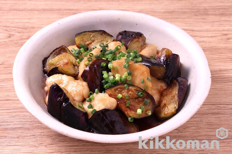 だし贅沢めんみで!鶏むね肉となすのさっぱり甘酢漬け