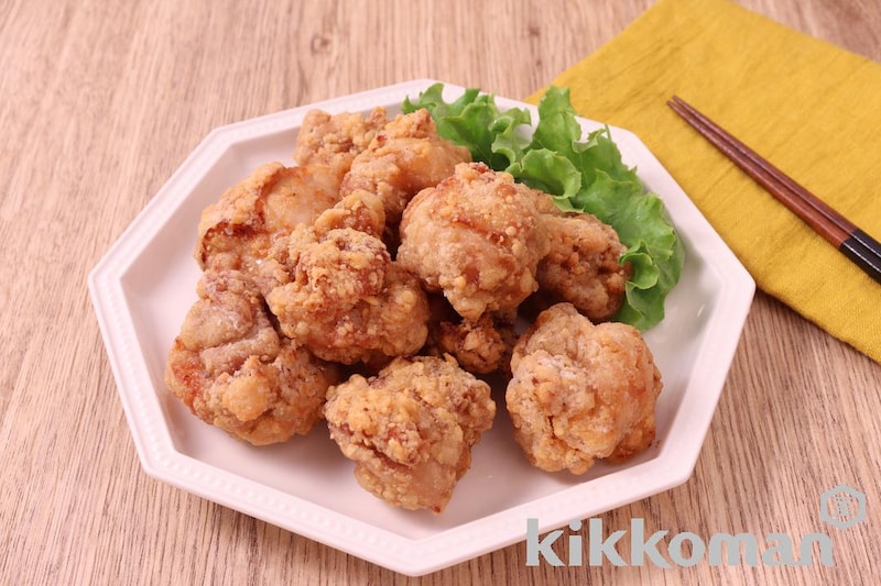 ガーリックバター醤油から揚げ(クセになる ガーリックバター醤油だれ使用)