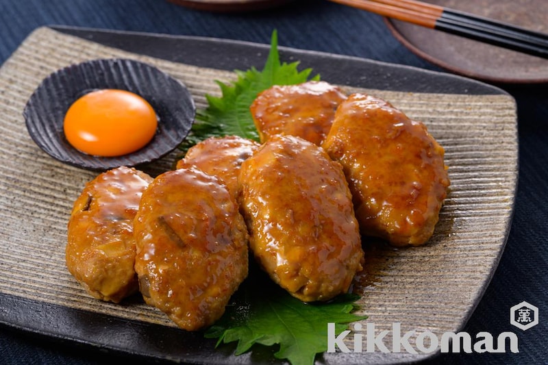 エリンギつくね照り焼き【串なし・フライパン焼き鳥】