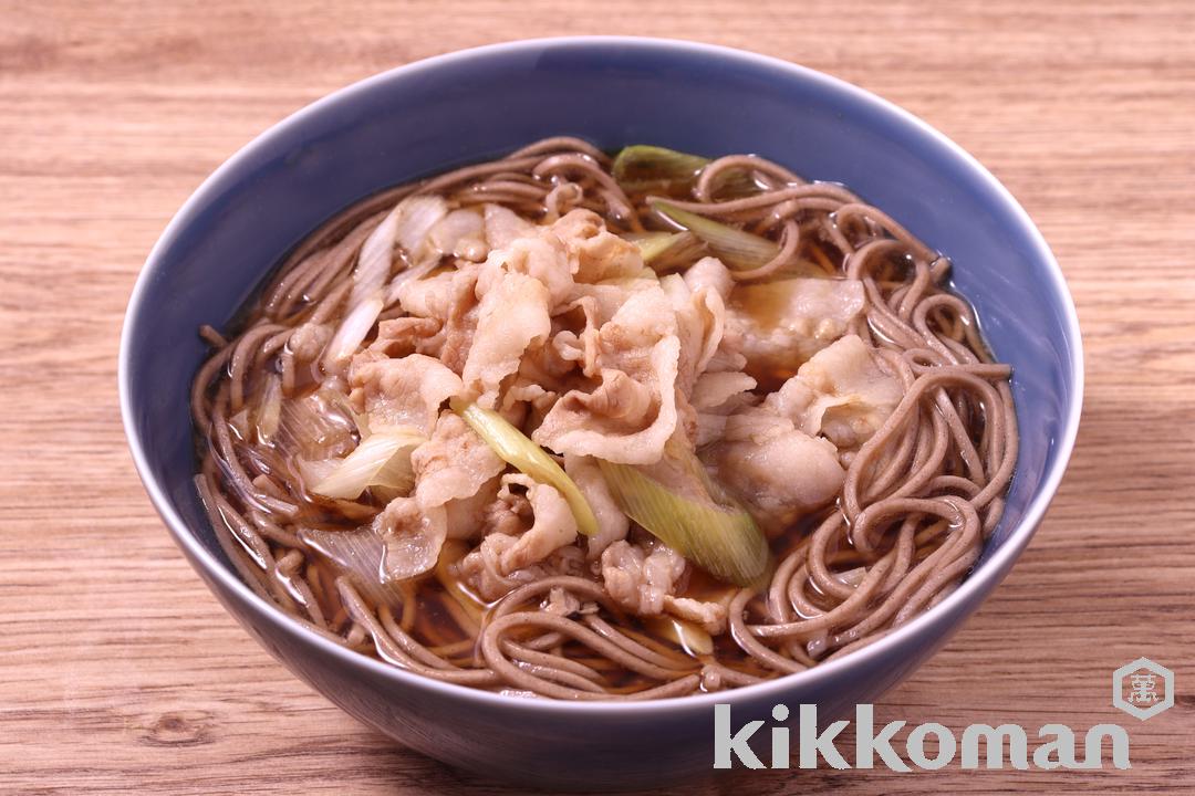 肉そば(基本のおかずつゆ使用)