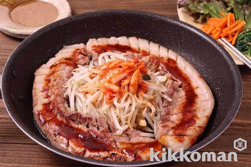 辛旨!ドラゴンサムギョプサル(クセになる 辛旨ラー醤だれ使用)