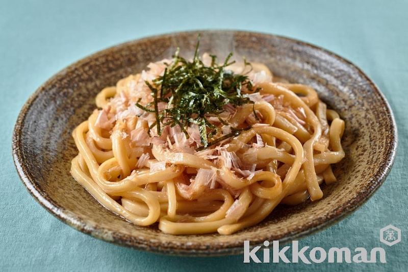 バターしょうゆ焼きうどん