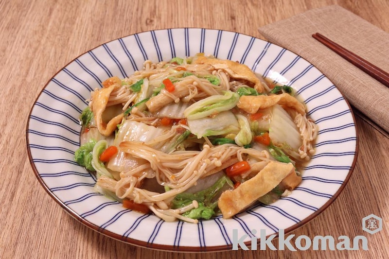 白菜とえのきのうま煮(うちのごはん使用)