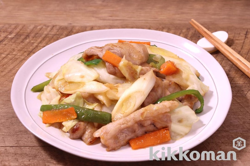 肉野菜炒め(わが家は焼肉屋さん使用)