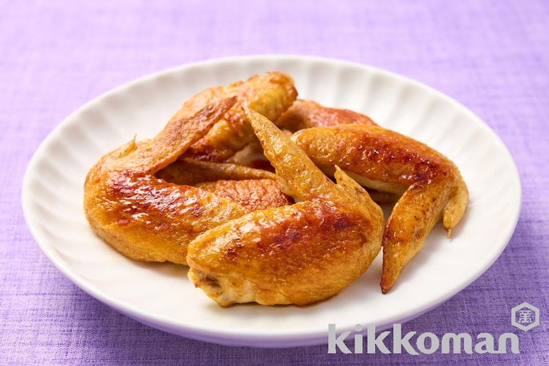 鶏手羽のしぼ生焼き【味つけは生しょうゆだけ】