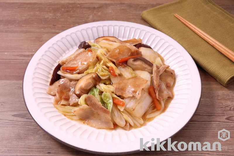 豚バラ白菜としいたけのうま煮(うちのごはん使用)