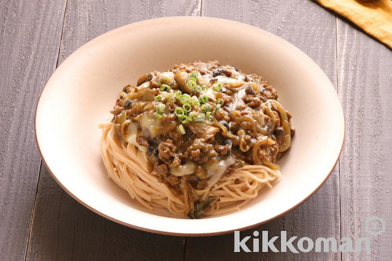 とろとろチーズカレー麺(大豆麺細麺使用)