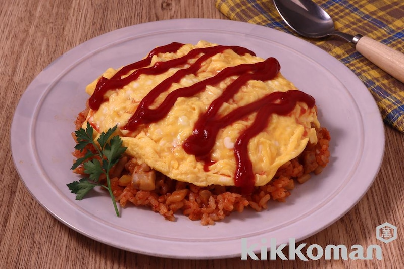 炊飯器で簡単!れんこんオムライス
