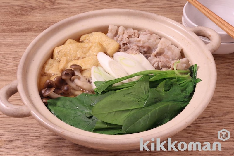 本つゆでつくる!常夜鍋