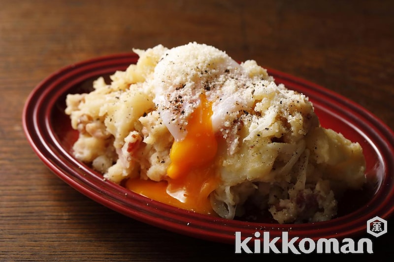 カルボナーラ風ポテサラ