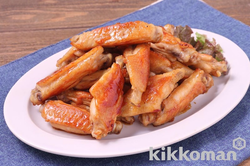 鶏スペアリブ(手羽中)のしぼ生焼き【味つけは生しょうゆだけ】