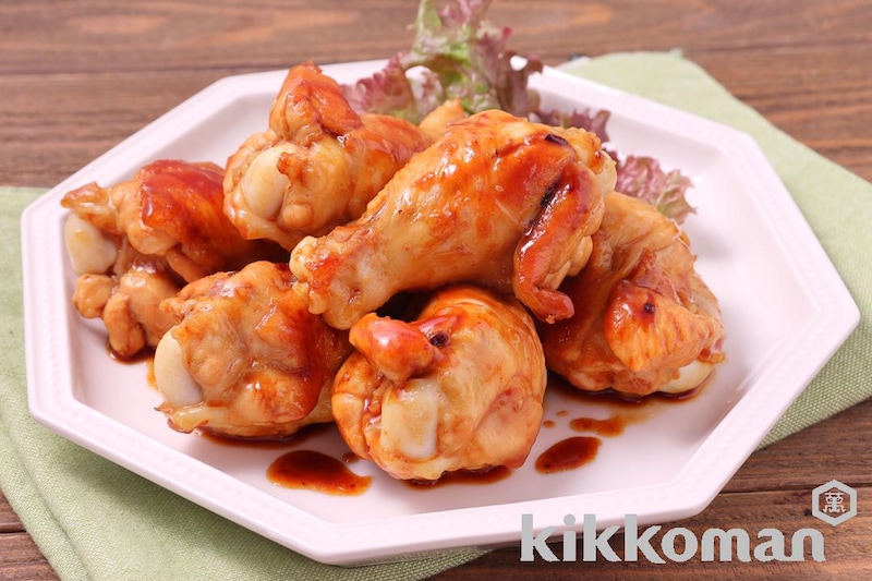 鶏手羽元のしぼ生焼き【味つけは生しょうゆだけ】
