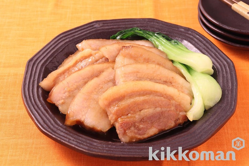 レンジで簡単!三枚肉煮つけ(基本のおかずつゆ使用)