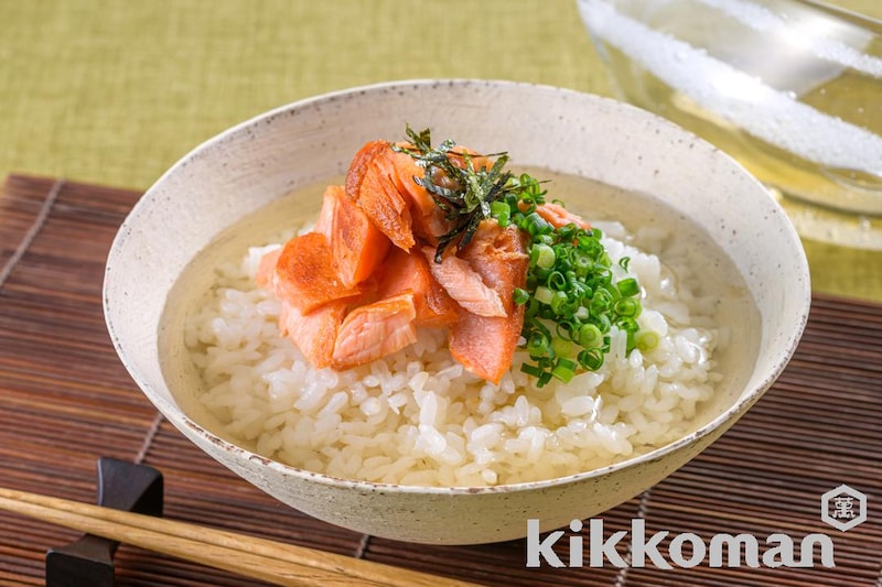 白だし鮭茶漬け