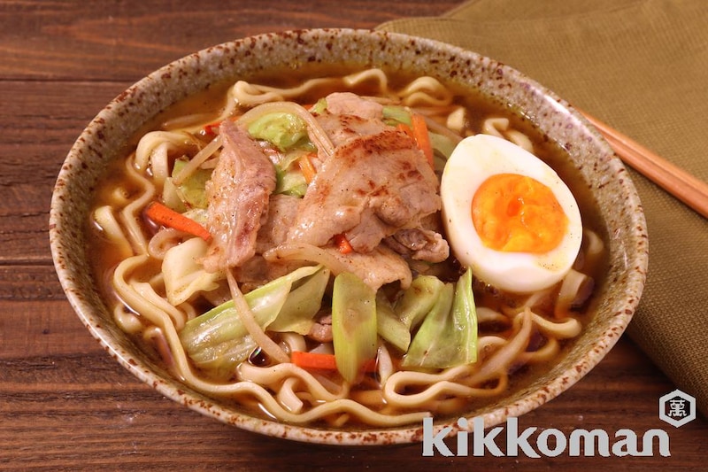 野菜たっぷり!沖縄カレーそば